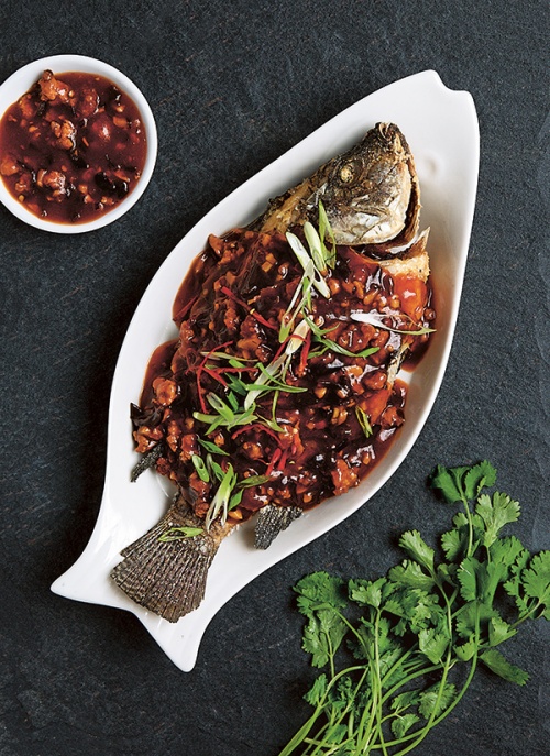 Fish in chilli sauce is a numbingly spicy dish from Sichuan (Photo by DL Acken)